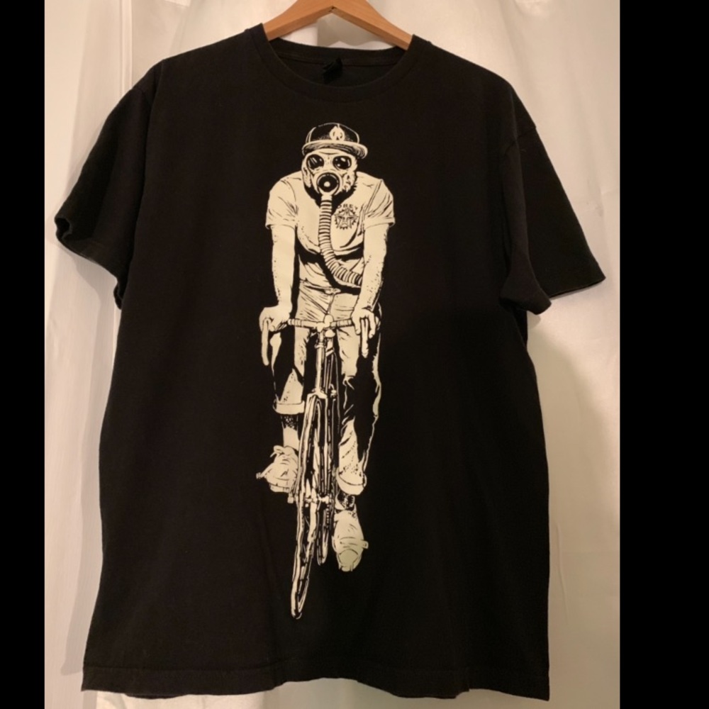 Obey mask bike man